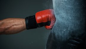 punch, boxing, fit, fitness, boxer, gloves, man, box, fighter, gym, beat, background, hand, success, punchbag, training, physical, closeup, fight, kick, black, winner, leather, sport, leatherette, model, activity, protective, pair, challenge, red, power, aggression, adult, active, fist, equipment, learn, knock, healthy, thump, hit, muscular, teach, competition, hobby, athletic, hit impact blow str