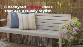 6 Backyard Privacy Ideas That Are Actually Stylish