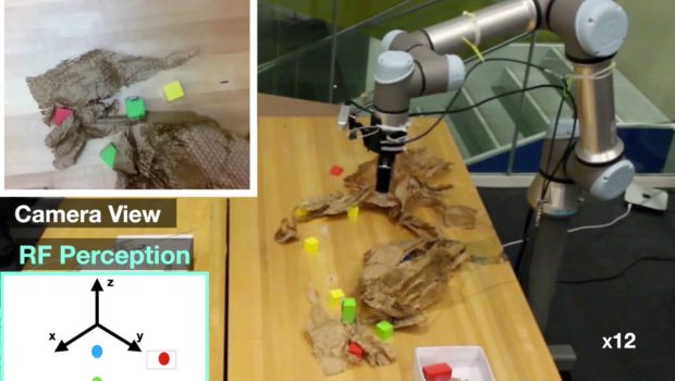 A robot that senses hidden objects | MIT News