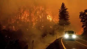 The need to get emergency warnings out fast is rising as many researchers predict fires and storms will become more frequent and intense, fueled by climate change and other factors. (AP)