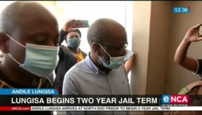 Andile Lungisa begins two year jail term