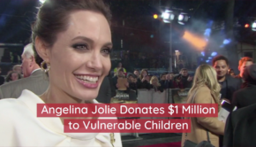 Angelina Jolie Helps Vulnerable Children