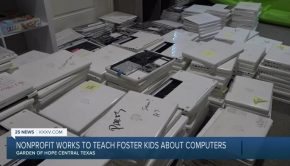 Anonymous donation of 400 computers will give foster children access to technology