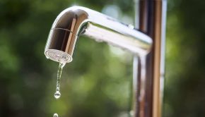 Dripping water tap showing remote access hack affecting water supply critical infrastructure