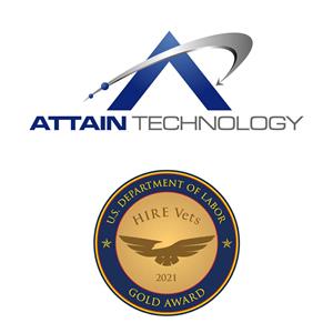 Attain Technology Receives the 2021 Gold HIRE Vets