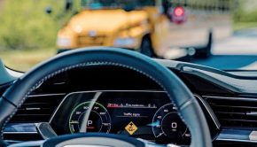 Audi connected safety technology in school zones has shown results
