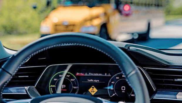Audi connected safety technology in school zones has shown results