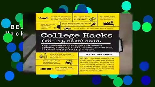 [BEST SELLING]  College Hacks