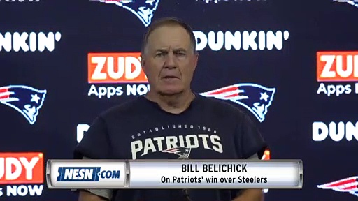 Bill Belichick Patriots Vs. Steelers Week 1 Postgame Press Conference