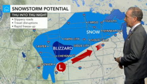 Blizzard conditions to unfold on spring's 1st day