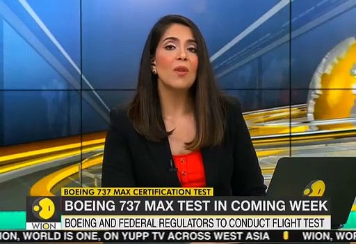 Boeing 737 Max certification test in coming week, 737 Max grounded since March, 2019