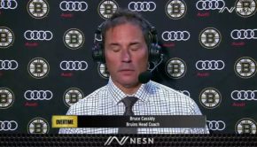 Bruins Coach Bruce Cassidy Pleased With Offensive Performance Thus Far