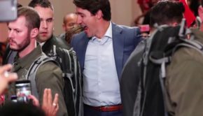 Canada's Trudeau forges ahead with campaign despite security threat