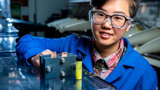 Candle compound brings high density to grid-scale battery technology