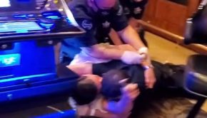 Casino Patron Swarmed by Security Guards