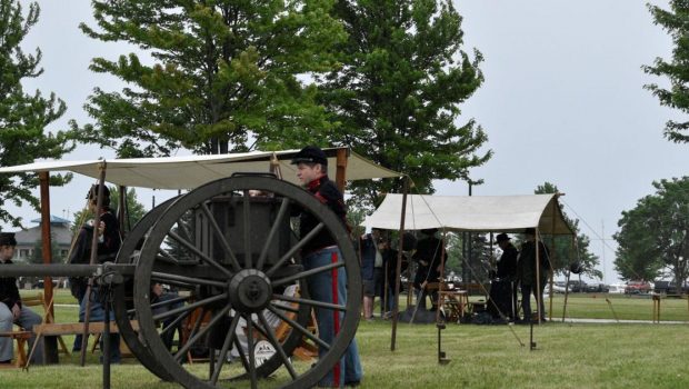Civil War Technology Living History Day persists through rainy weather |