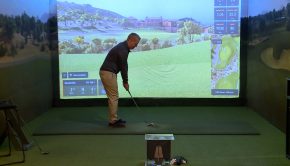 Colorado Springs indoor golf lounge offers lessons, game improving technology