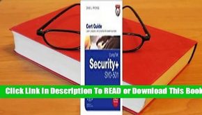 CompTIA Security+ Sy0-501 Cert Guide