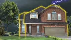 Company using technology to protect homes from lightning