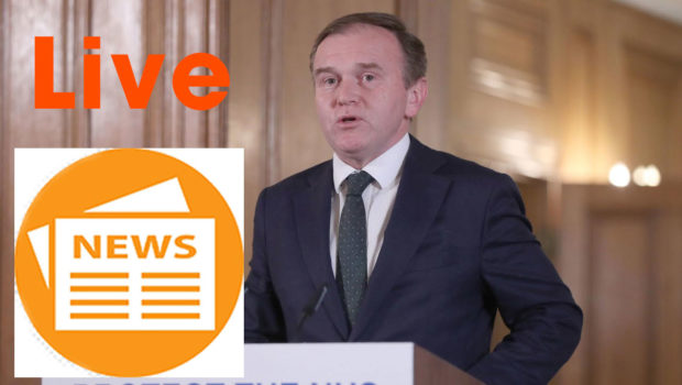 Coronavirus UK: George Eustice holds daily news conference – watch live