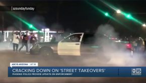 Cracking down on street takeovers in the Valley