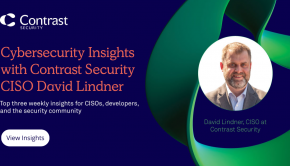 Cybersecurity Insights with Contrast Security CISO David Lindner