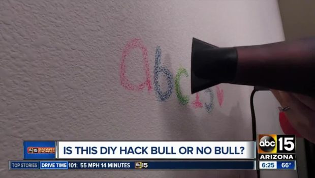 DIY hacks to remove crayon: do they work?