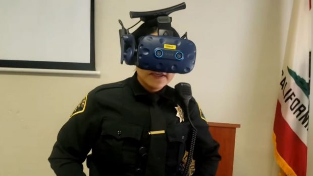 DNSO uses virtual reality technology for de-escalation training techniques - KRCRTV.COM