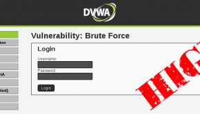 Brute Force DVWA High Level