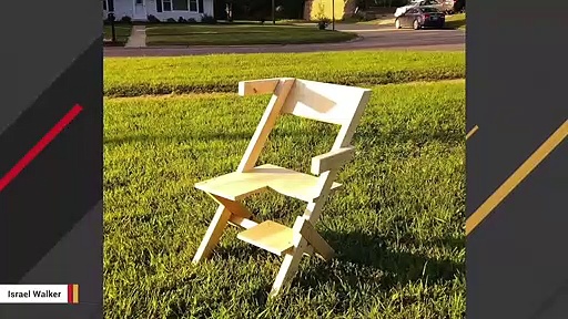 Dad Becomes Internet Star After Creating A 'Bi-Chair'