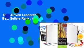 Data-Driven Leadership  Best Sellers Rank : #2