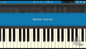 Delete Forever-Grimes (Piano Tutorial Synthesia)