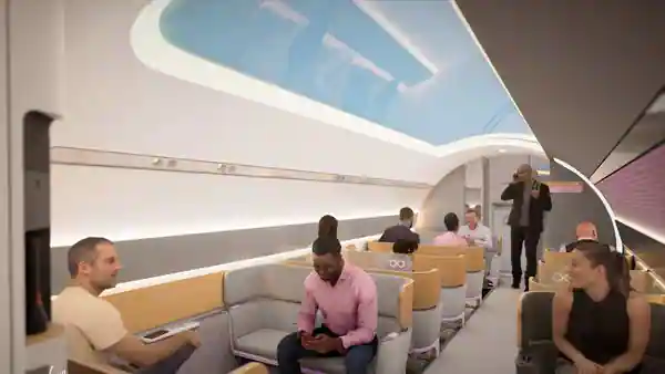 Virgin Hyperloop also shared the vision for consumer experience  (Virgin Hyperloop)