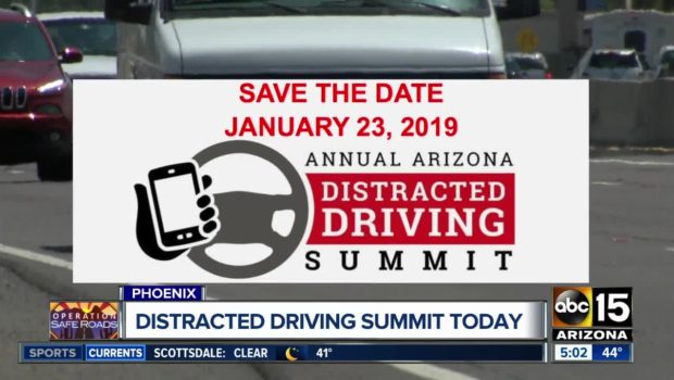 Distracted Driving Summit happening in Phoenix on Wednesday