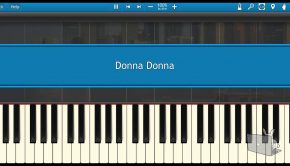 Donna Donna-Joan Baez (Piano Tutorial Synthesia)