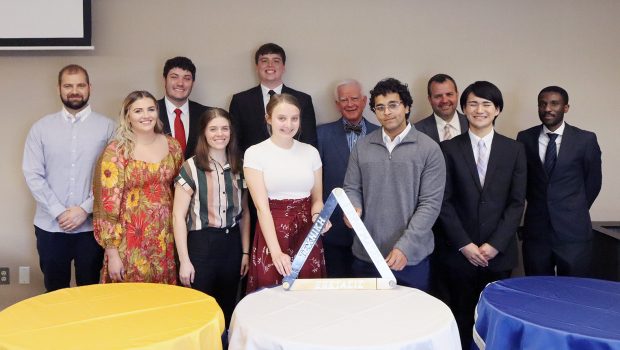 Eleven new members inducted into Epsilon Pi Tau technology honor society