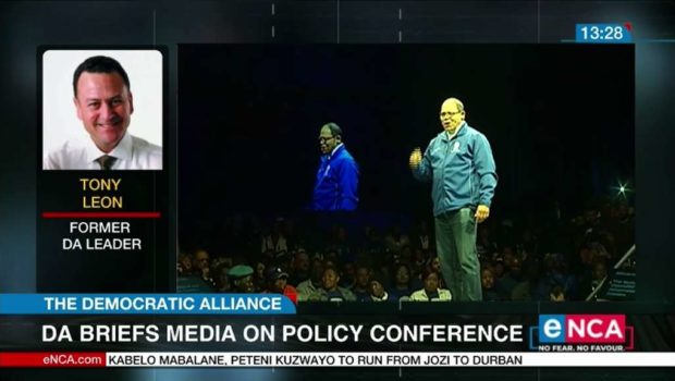Former DA leader on the policy conference