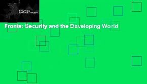 Fronts: Security and the Developing World