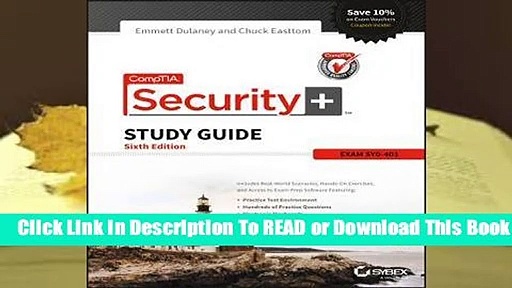 Full E-book CompTIA Security+ Study Guide  For Kindle