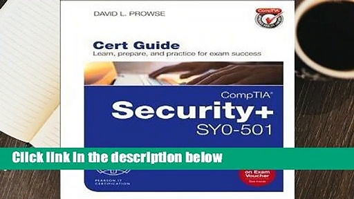 Full E-book  CompTIA Security+ Sy0-501 Cert Guide  For Kindle