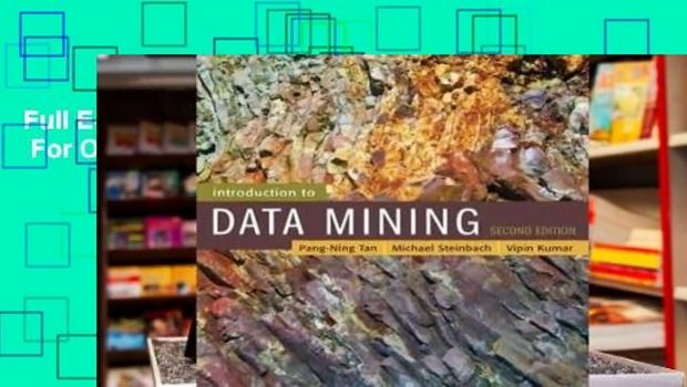 Full E-book Introduction to Data Mining  For Online