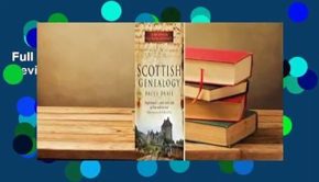 Full E-book  Scottish Genealogy  Review