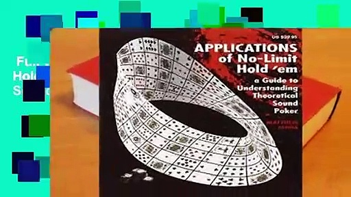 Full version  Applications of No-Limit Hold  em: A Guide to Understanding Theoretically Sound