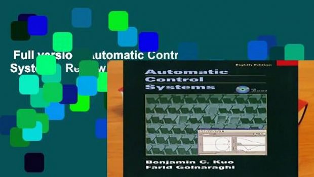 Full version  Automatic Control Systems  Review