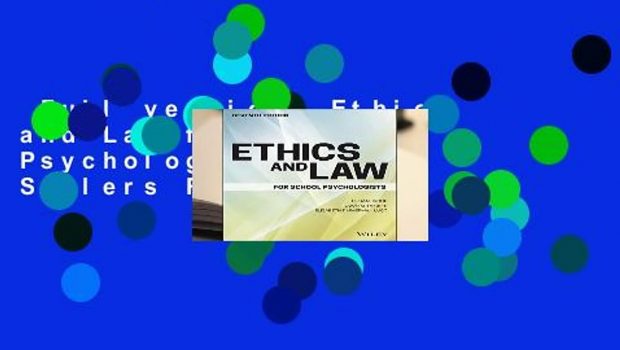 Full version  Ethics and Law for School Psychologists  Best Sellers Rank : #1