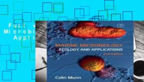 Full version  Marine Microbiology: Ecology   Applications Complete