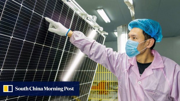 GCL to diversify solar-panel business with semiconductor materials venture - South China Morning Post