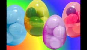 GIANT EASTER EGGS With Tons of Mini Easter Eggs Toy Surprise Opening