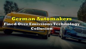 German Automakers Fined Over Emissions Technology Collusion