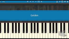 Golden-Harry Styles (Piano Tutorial Synthesia)